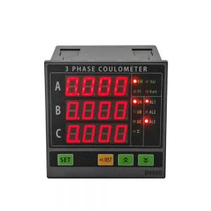 3 phase LED multifunction power meter