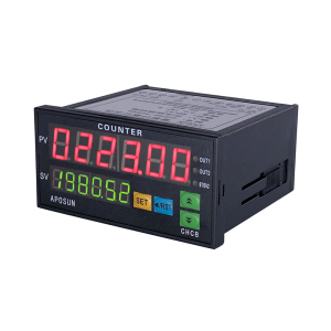 preset scale digital counter